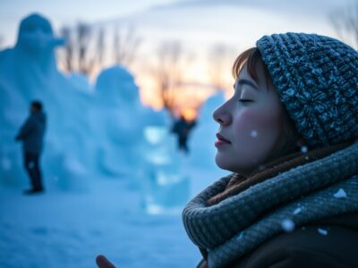 Hypnosis at Sapporo Snow Festiva